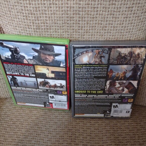 A 2 game set of Red Dead Redemption and Red Dead Redemption Undead Nightmare - Picture 2 of 4